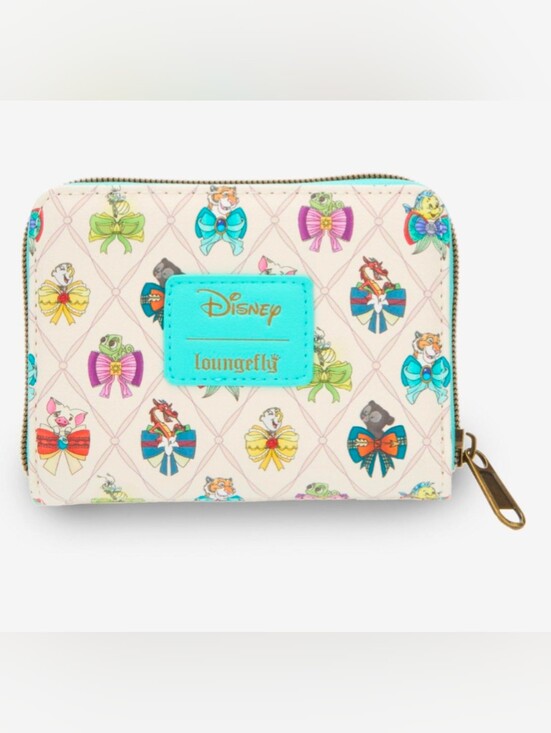 Loungefly Handbags - Loungefly Disney Princess Sidekicks & Bows Zip Around Wallet New With Tags